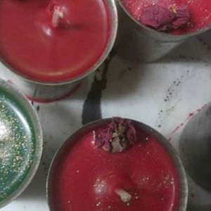 Love spell votive candles